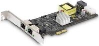 StarTech.com 2-Port 2.5Gbps PoE Network Card, Intel I225-V, 802.3af/at