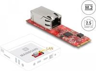 Delock - Netzwerkadapter - M.2 2280 - 2,5GBase-T x 1 (62985)