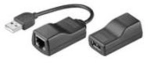 Wentronic Goobay CAT 5/5a/6 USB 1.1 Konverter - &uuml;bertr&auml;gt USB-Signale per