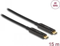 Delock - Video- / Audiokabel - USB-C m&auml;nnlich bis USB-C m&auml;nnlich - 15,0m -