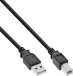 InLine 70er B-Pack USB 2.0 Kabel A an B schwarz - Kabel - Digital/Daten...