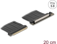 Delock Riser Karte PCI Express 5.0 x16 Stecker zu Slot mit Kabel 20 cm (81289)