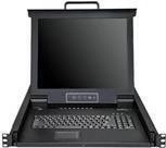 STARTECH.COM 1HE 8 Port Rackmontage VGA KVM Konsole f&uuml;r Server Racks - LCD KVM