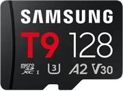 SAMSUNG T9 microSD Speicherkarte mit USB-Kartenleser 128GB bis zu 200 MB/s Lesen und