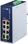 PLANET IP30 Industrial 4-Port Power over Ethernet (PoE) Blau - Wei&szlig;...