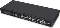 InLine Gigabit Netzwerk Switch 24-Port - 1GBit/s - 48,26cm (19) - Metall (32324O)