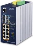 PLANET IP30 DIN-rail Industrial L3 8P Managed Gigabit Ethernet (10/100/1000)