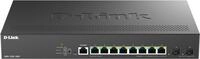 D-Link DMS 1250-10SP - Switch - L2+ - Smart - 8 x 10/100/1000/2,5G (PoE+) + 2 x 10