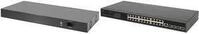 Digitus 24 Port 10/100/1000 + 4SFP+ UPLINK Switch - 48,30cm (19) - L2+ Features