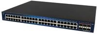 ALLNET Switch smart managed Layer2 54 Port 48x 1 GbE 6x SFP+ 19 - Switch - 176 Gbps