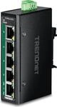TRENDnet 5-PORT INDUSTRIAL GIGABIT POE+ - Switch - 1 Gbps (TI-PGLC50)