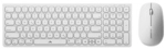 Alogic Echelon Compact USB-C BT Keyboard German+ Mouse White - Tastatur - USB Typ C