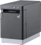 Star mC-Label2 X4, CloudPRNT, 12 Punkte/mm (300dpi), Cutter, linerless, USB-C, BT,