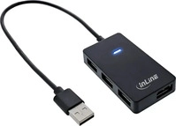 InLine 33293I, InLine - Hub - 4 x USB2.0 - Desktop (33293I)