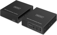 DIGITUS USB 3.2 Gen1 CAT Extender, 5 Gbps, 4 Ports: 3x USB-A / 1x USB-C, 100m