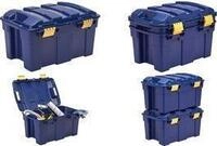 Fellowes Aufbewahrungstruhe BANKERS BOX, 40 Liter,dunkelblau aus 100%...