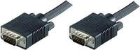 MicroConnect - VGA-Kabel - HD-15 (VGA) (M) bis HD-15 (VGA) (M) - 7 m - geformt,
