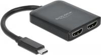 DeLOCK - Highspeed Videoschnittstellen-Converter - HDMI / USB - USB-C (M) bis HDMI