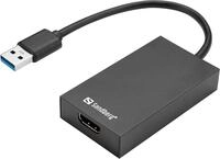 SANDBERG USB 3.0 to HDMI Converter 3.0 - Digital/Daten (134-42)