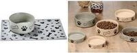 Ritzenhoff & Breker Hunde-Napfset MIKA DOG, 1,4 l, grau robuster Keramiknapf aus