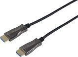 Equip HDMI HS Ethernet 2.0 18Gb AOC 4K/60Hz schwarz - Digital/Display/Video -