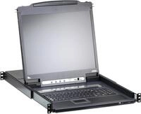 ATEN Slideaway CL5708IM - KVM-Konsole mit KVM-Switch - 8 Anschl&uuml;sse - PS/2, USB -