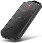 AXAGON EEM2-GAM, USB-C 10Gbps - NVMe & SATA SSD GAME M.2 box, bezroubkov&yacute; (EEM2-GAM)