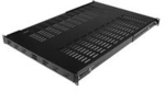 StarTech.com Server Rack Shelf - 1U - Adjustable Mount Depth - Heavy Duty - Rack -