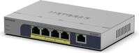 Netgear 5PT GB Unmanaged SWCH W/PoE+GS105PP - Switch - 1 Gbps (GS105PP-300EUS)