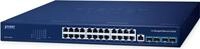 PLANET Layer 3 24-Port 10/100/1000T Managed L3 Gigabit Ethernet (10/100/1000) Power