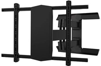 B-TECH Wandhalterung 600x400 -50kg bis 75/neig/swivel/schwarz - Zubeh&ouml;r TFT/LCD-TV