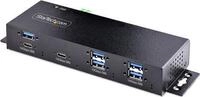 StarTech.com 7-Port Industrial USB Hub 10Gbps Hub, Metal, Mountable, TAA