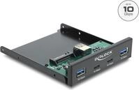 Delock Front Panel 3.5? USB 10 Gbps 2 x USB Type-C + 2 x USB Typ-A (64369)
