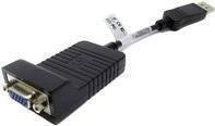 HP DisplayPort to VGA Adapter - Display-Adapter - 20 cm - eingerastet - f&uuml;r