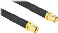 DeLOCK - Antennenkabel - RP-SMA (S) bis RP-SMA (S) - 10,0m - Koax - Schwarz (90456)