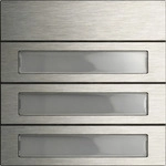 GIRA 5533920. Produkttyp: Call button module, Produktfarbe: Edelstahl,