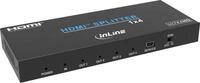 InLine&reg; Video Splitter, 1x4, HDMI 4K/60Hz (57887A)
