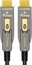 Equip HDMI HS Ethernet 2.0 D/A D-AOC 4K/60Hz grau - Kabel - Digital/Display/Video