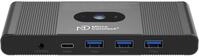 MicroConnect Displayport & USB-C KVM Switch 2-Port (MC-DP-KVM202K)