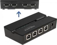 Delock - USB-Umschalter f&uuml;r die gemeinsame Nutzung von Peripherieger&auml;ten - 4 x