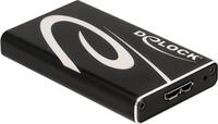 DeLOCK 42006 Speicherlaufwerksgeh&auml;use SSD-Geh&auml;use Schwarz (42006)