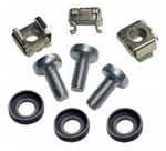 Intellinet Cage Nut Set - Schrauben, Muttern und Unterlegscheiben f&uuml;r Rack...