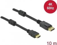 Delock - High Speed - Adapterkabel - DisplayPort m&auml;nnlich Verriegelung zu HDMI