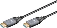 Goobay Optisches Hybrid Ultra High-Speed HDMI Kabel AOC 8K 60Hz schwarz/grau -...