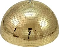 EUROLITE Spiegel-Halbkugel 40cm gold motorisiert (50102122)