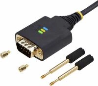 StarTech .com 6.6ft/2m USB to Null Modem Serial Adapter Cable, FTDI, RS232 -...