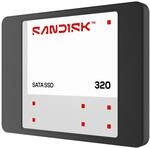 SANDISK 320 SATA III SSD 2TB 6,35cm 2,5Zoll Read speeds up to 545MB/s