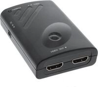 InLine 57821A - DisplayPort/HDMI - 1920 x 1080 (HD 1080) - Schwarz (57821A)