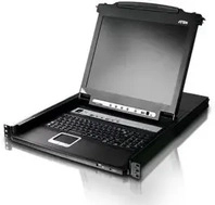 ATEN CL5708N-ATA-2XK06FG, Aten CL5708N 1U Schwarz Tastatur/Video/Maus...