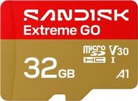 SanDisk Extreme GO microSDHC 32GB UHS-I Speicherkarte (100 MB/s Lesen, U3 V30 A1)